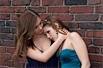 Teenage Girl Comforting Her Friend Stock Photo - Premium Rights-Managed, Artist: KL Services, Code: 700-03454517