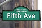 fifth ave sign
