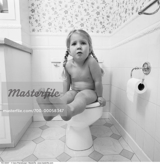 bathroom child and toilet CHILD NUDE BARE NAKED child nude not baby child