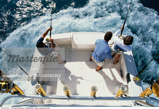fishing from boat