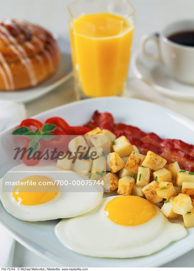 bacon egg breakfast