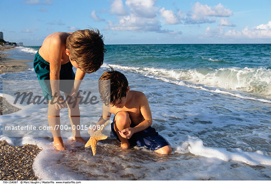 Boys At Beach