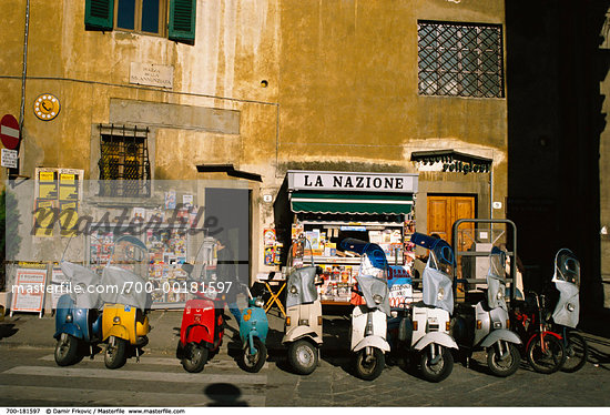 Motorbike In Italy