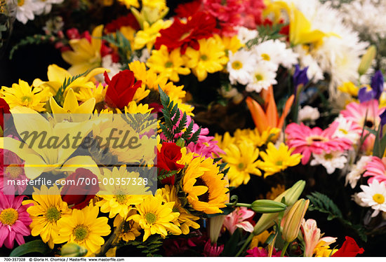 Assorted Flower Bouquets