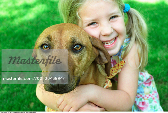 child and pet