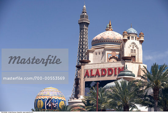 Aladdin Hotel and Casino, Las Vegas, Nevada, USA    Stock Photo - Rights-Managed, Artist: Gail Mooney, Code: 700-00553569