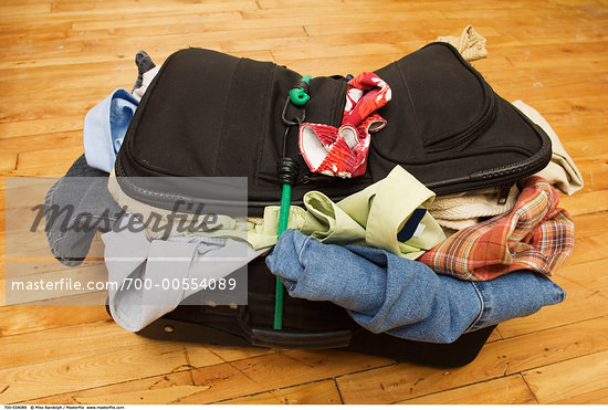 full luggage