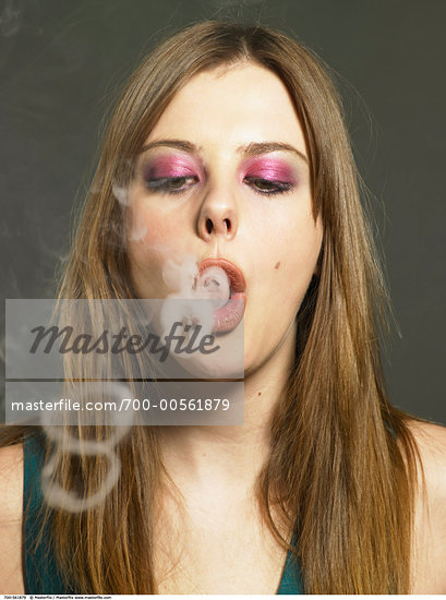 Woman In Smoke