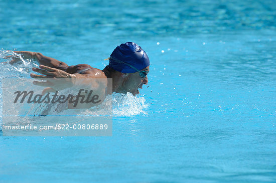 Swimmer Swimming Butterfly