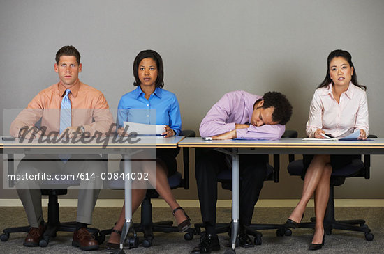 Asleep At Meeting