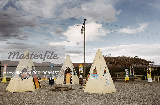 American Indian Tepees