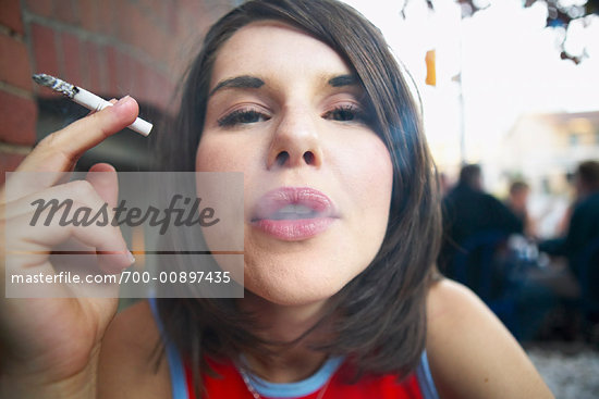 Women Smoking Photography