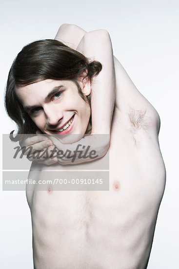 Portrait of Contortionist Stock Photo RightsManaged Artist Masterfile 