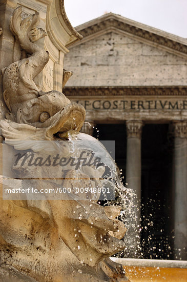 Roman Water Fountain