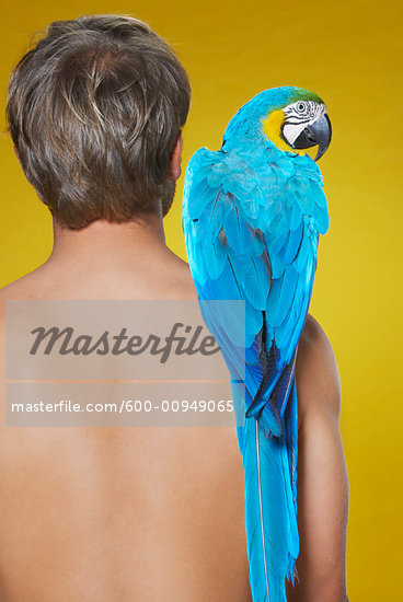 parrot man