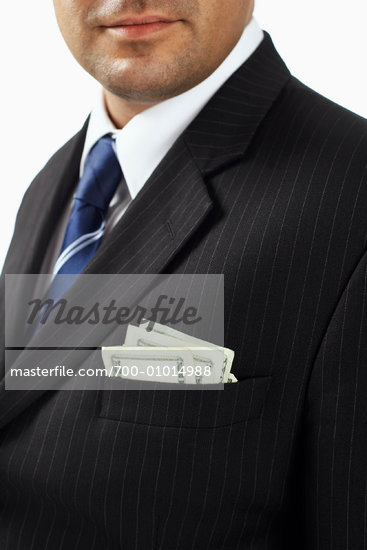 Suit Breast Pocket