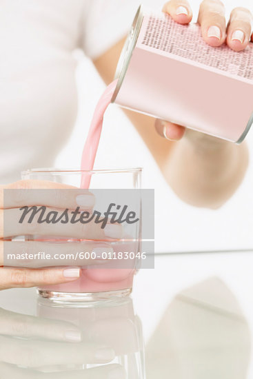 Pouring Smoothie