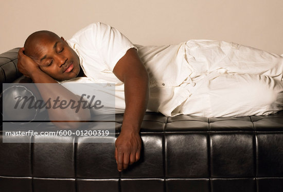 African American Sleeping