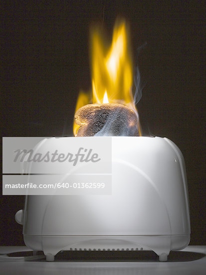 Burning Toaster