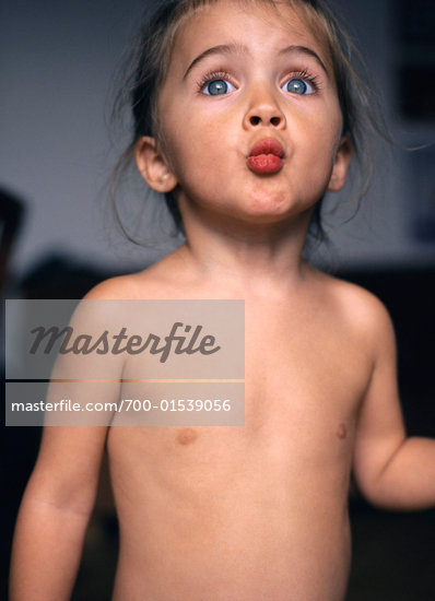 bare girl child child chest child look children cute girl topless girls lips