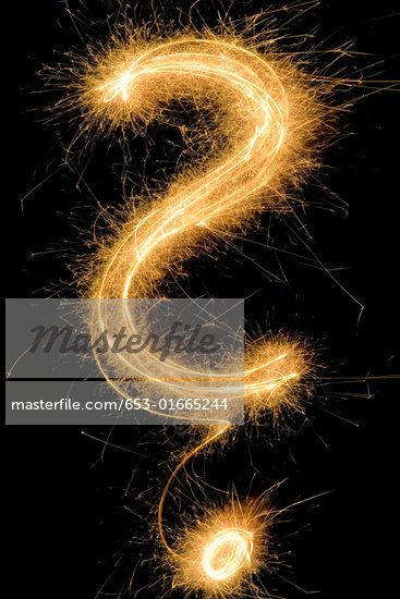 Firework Question Mark