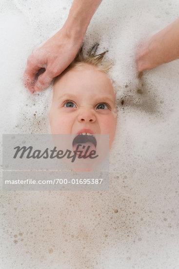 Girl Washing Hair