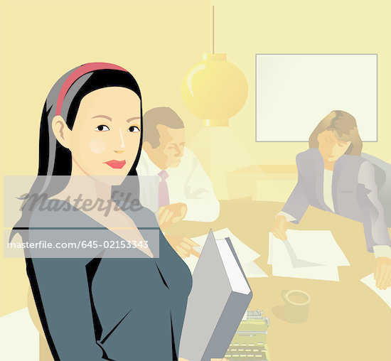 Business Woman Animation