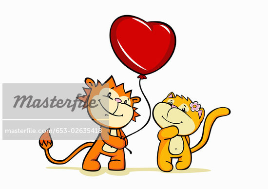 Cartoon Giving Heart