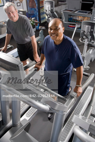 Men Walking Exercise