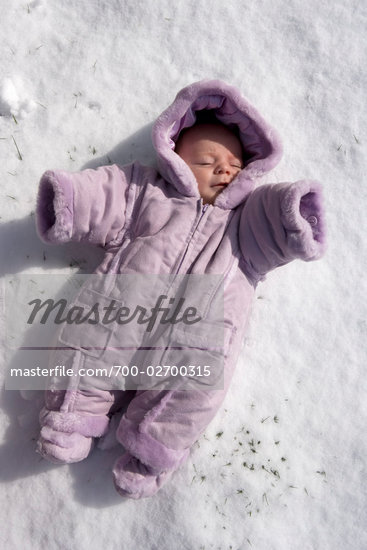 Baby In Snowsuit