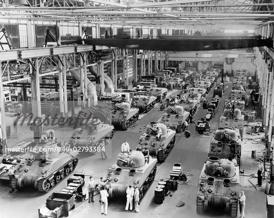 ww2 factory pictures