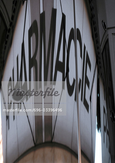 French Pharmacy Sign