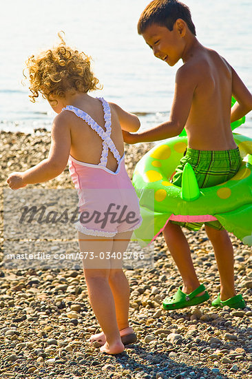 Boy Helping Girl