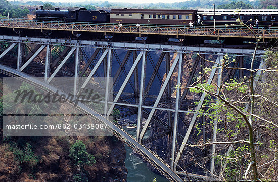 Railroad Suspension Bridge