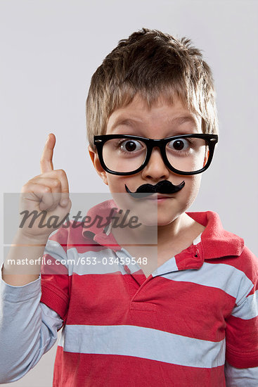 Fake Moustache Glasses