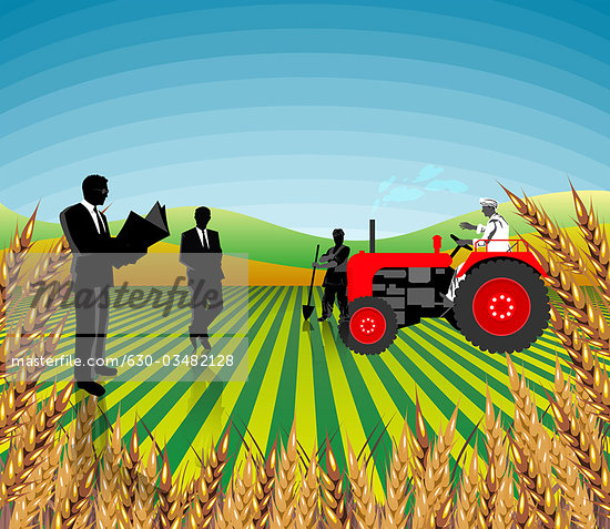 Farmer And Businessman