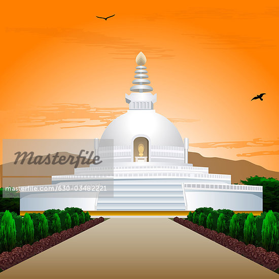 Buddhist Temple Clipart