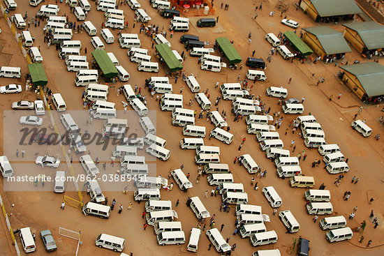 Bus Aerial View