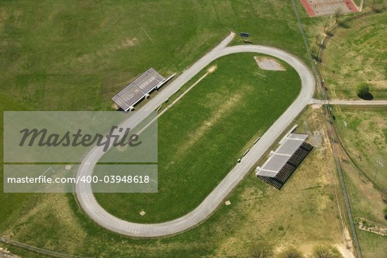 aerial race track