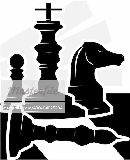 Chess Piece Silhouette