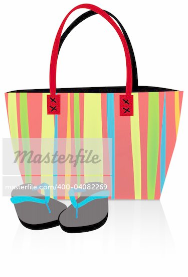 beach bag clipart - photo #42