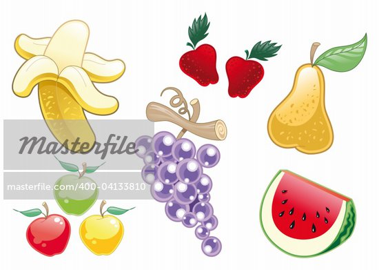 Fruit People Cartoon