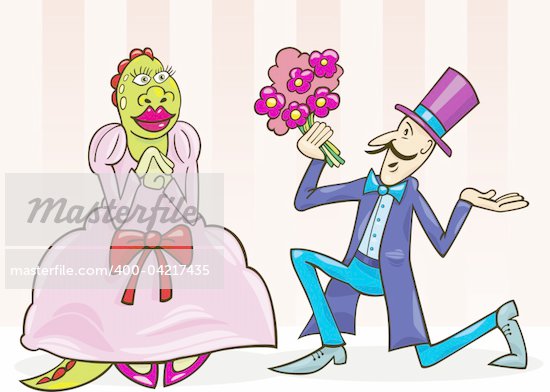 Cartoon Corsage