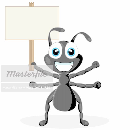 Black Ant Cartoon