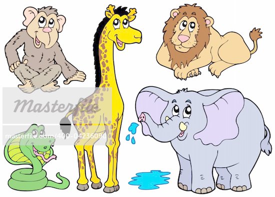 African Animals Clipart