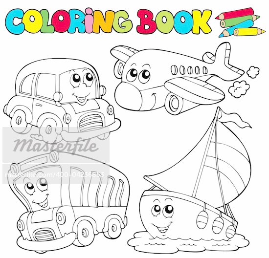 Colouring Vehicles