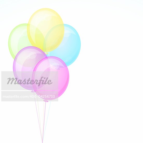 Balloons No Background