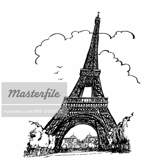Tour Eiffel Vector