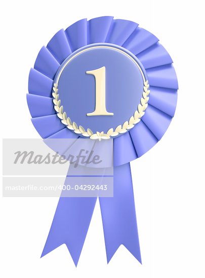 Blue Prize Ribbon