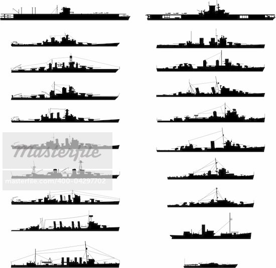 Battleship Vector